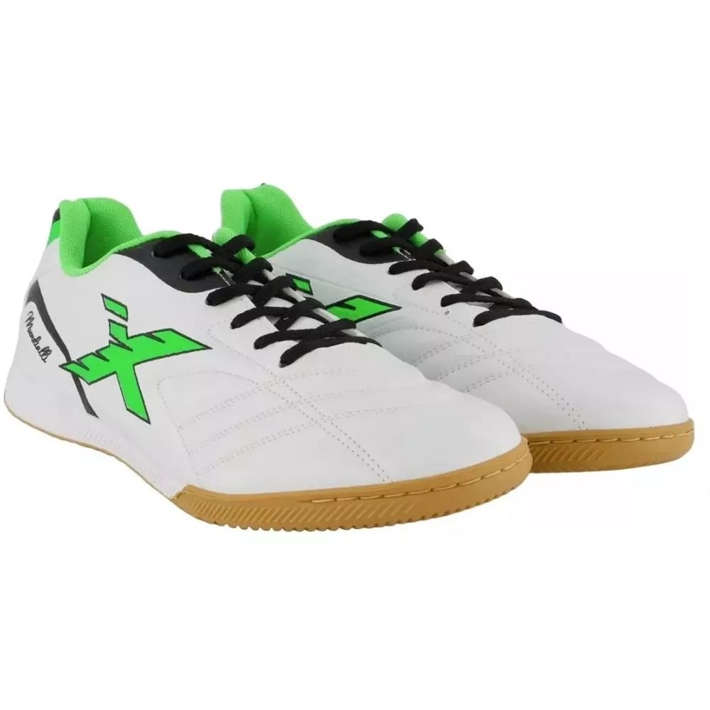 Chuteira Futsal Oxn Mundiall Iii Indoor Pro P Branco 2