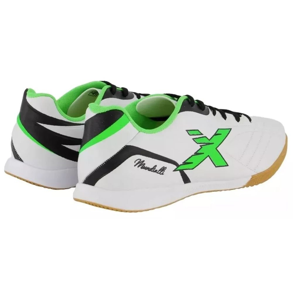 Chuteira Futsal Oxn Mundiall Iii Indoor Pro P Branco 3
