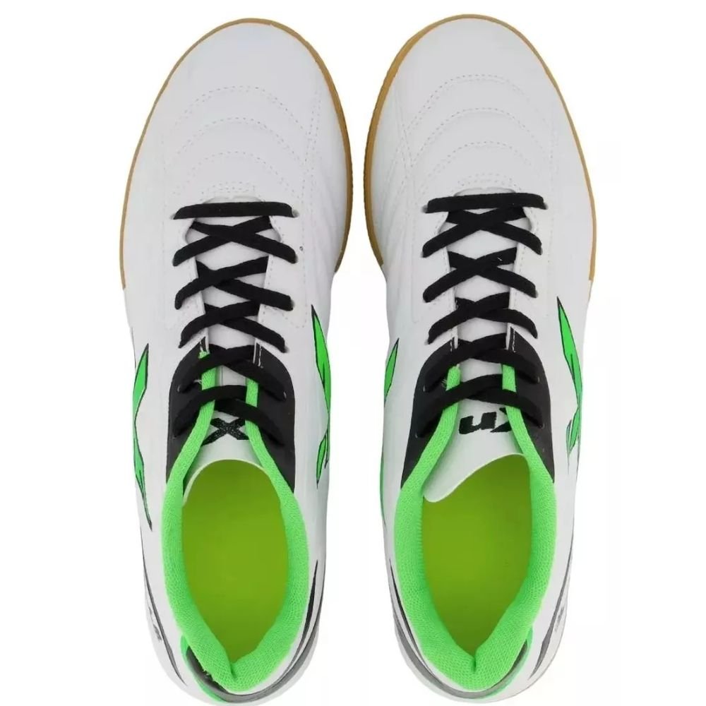 Chuteira Futsal Oxn Mundiall Iii Indoor Pro P Branco 4