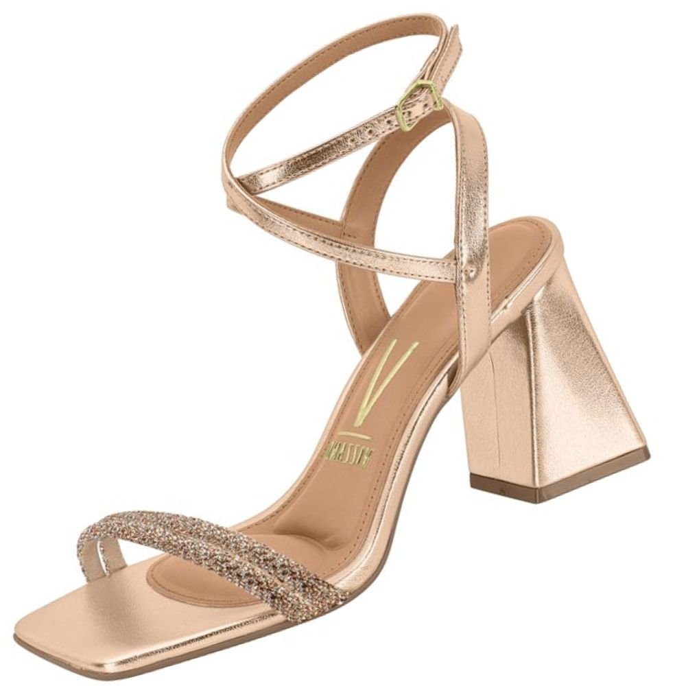 Sandalia Vizzano 6464.419 Feminino Dourado 2