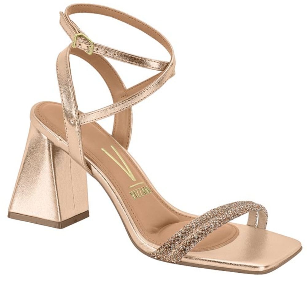 Sandalia Vizzano 6464.419 Feminino Dourado 3