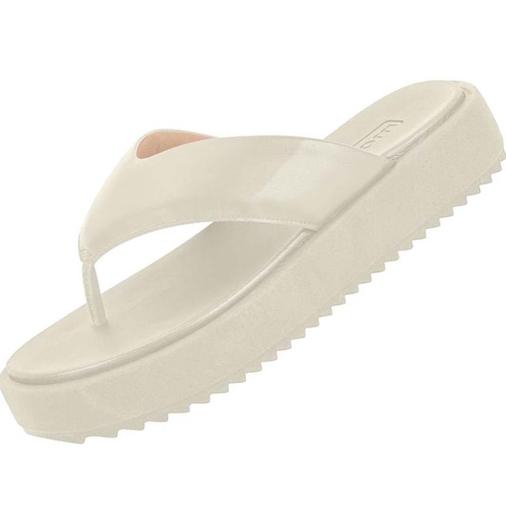 Chinelo Moleca 5489.100 Feminina Branco 1
