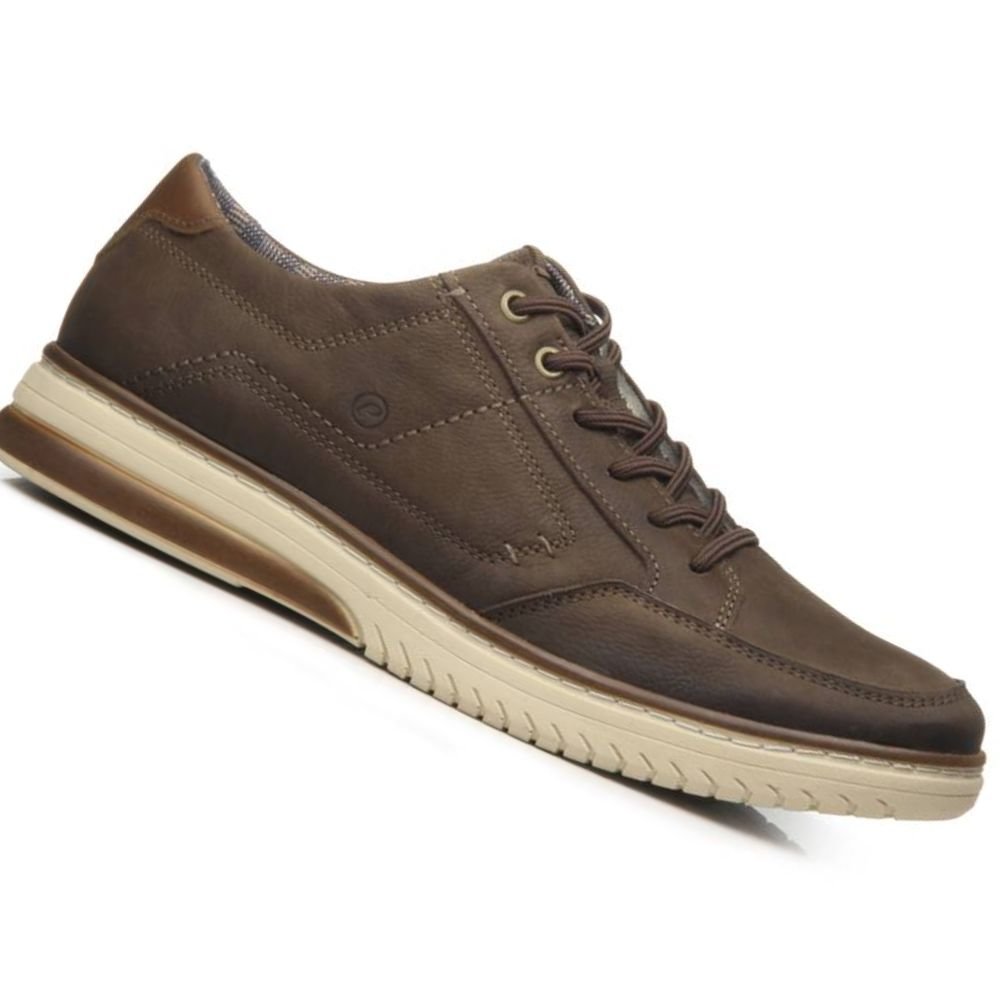 Sapatenis Pegada 111402 Masculino Marrom 1