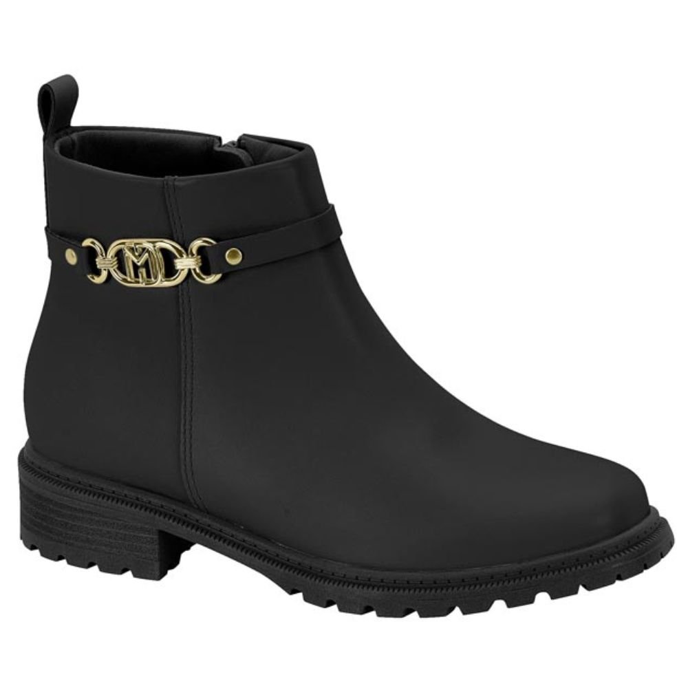 Bota Cano Curto Modare 7074.109 Feminina Preto 3