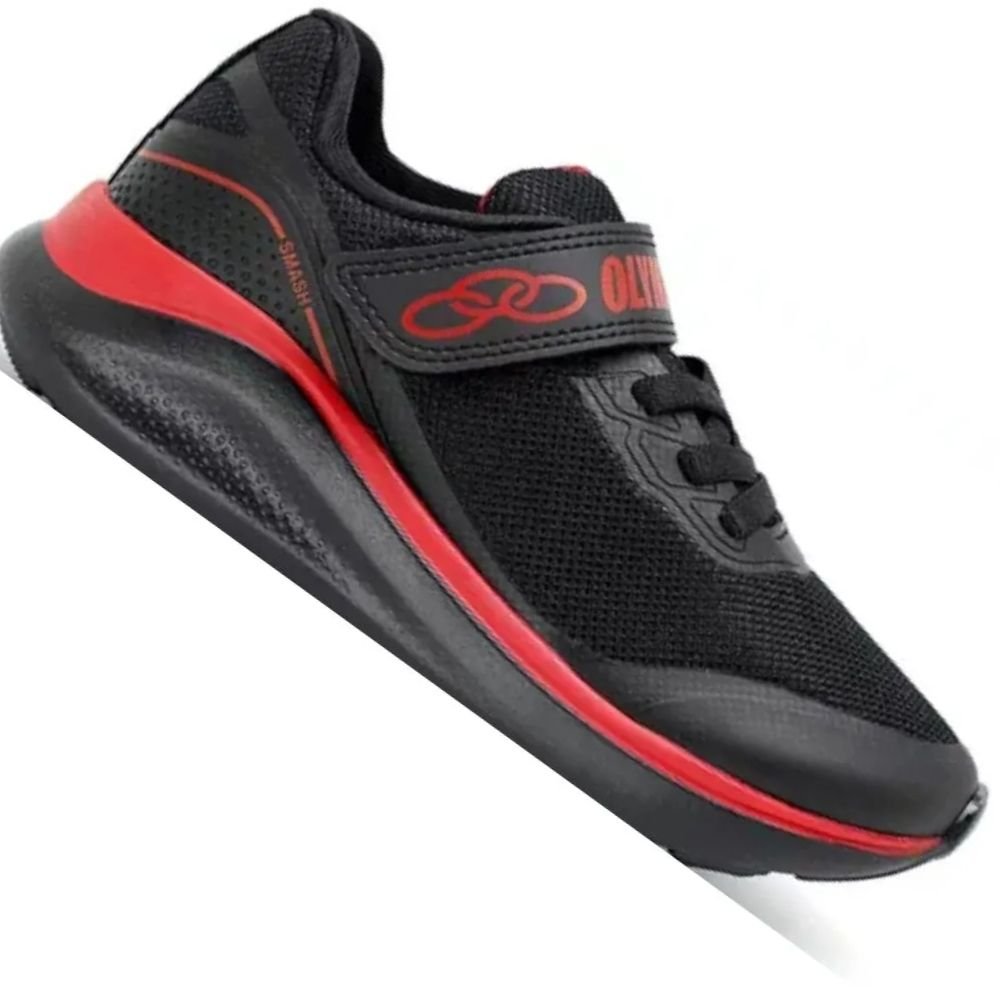 Tenis Infantil Olympikus Smash Meninos Preto 1