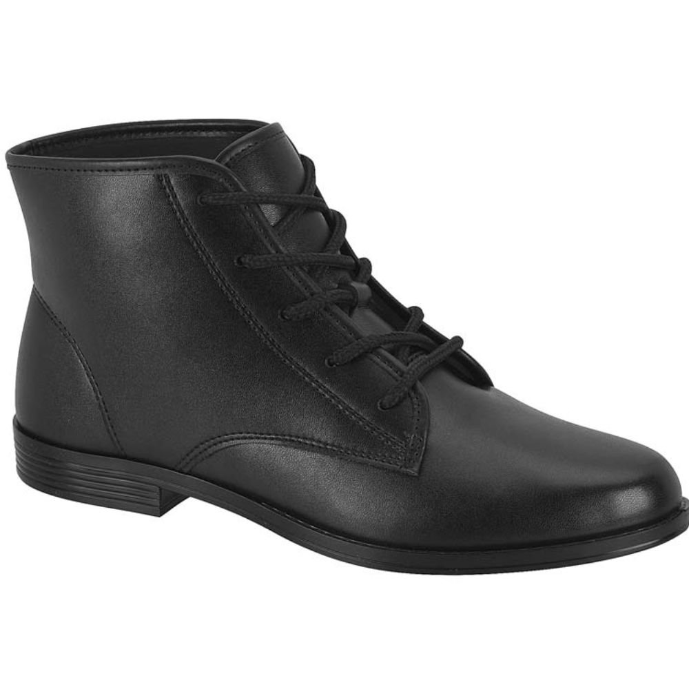 Bota Coturno Moleca 5333.101 Feminino Preto 3