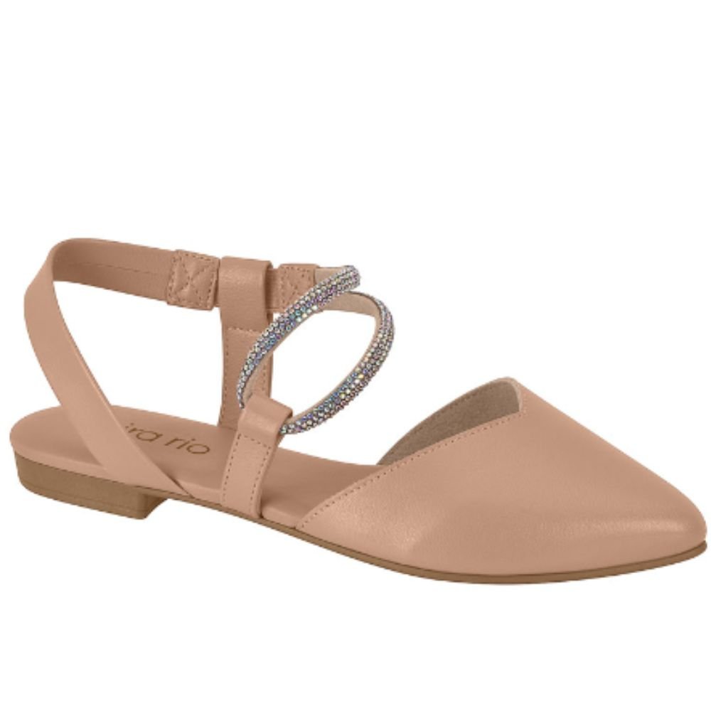 Sandalia Beira Rio 4134.1010 Feminina Bege 3