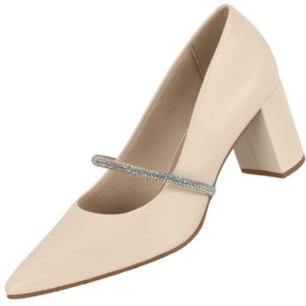 Sapato Beira Rio 4241.230 Feminino Bege 2