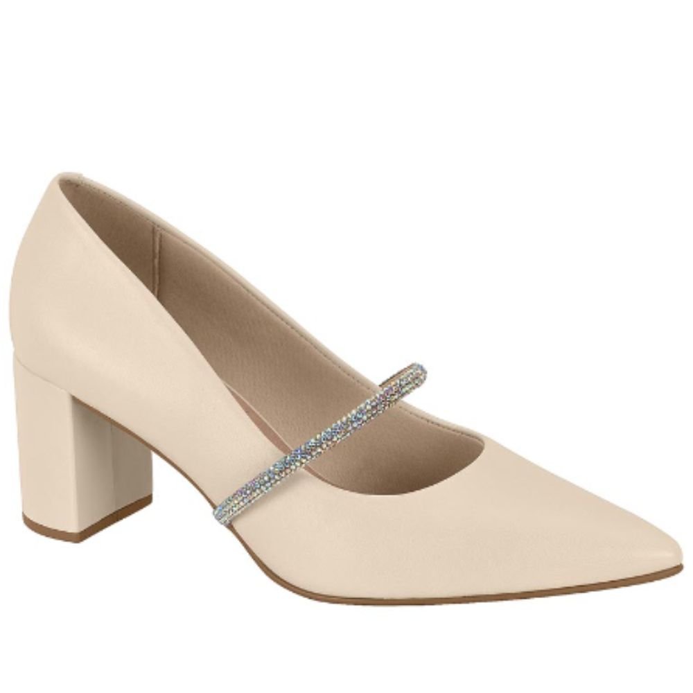 Sapato Beira Rio 4241.230 Feminino Bege 3