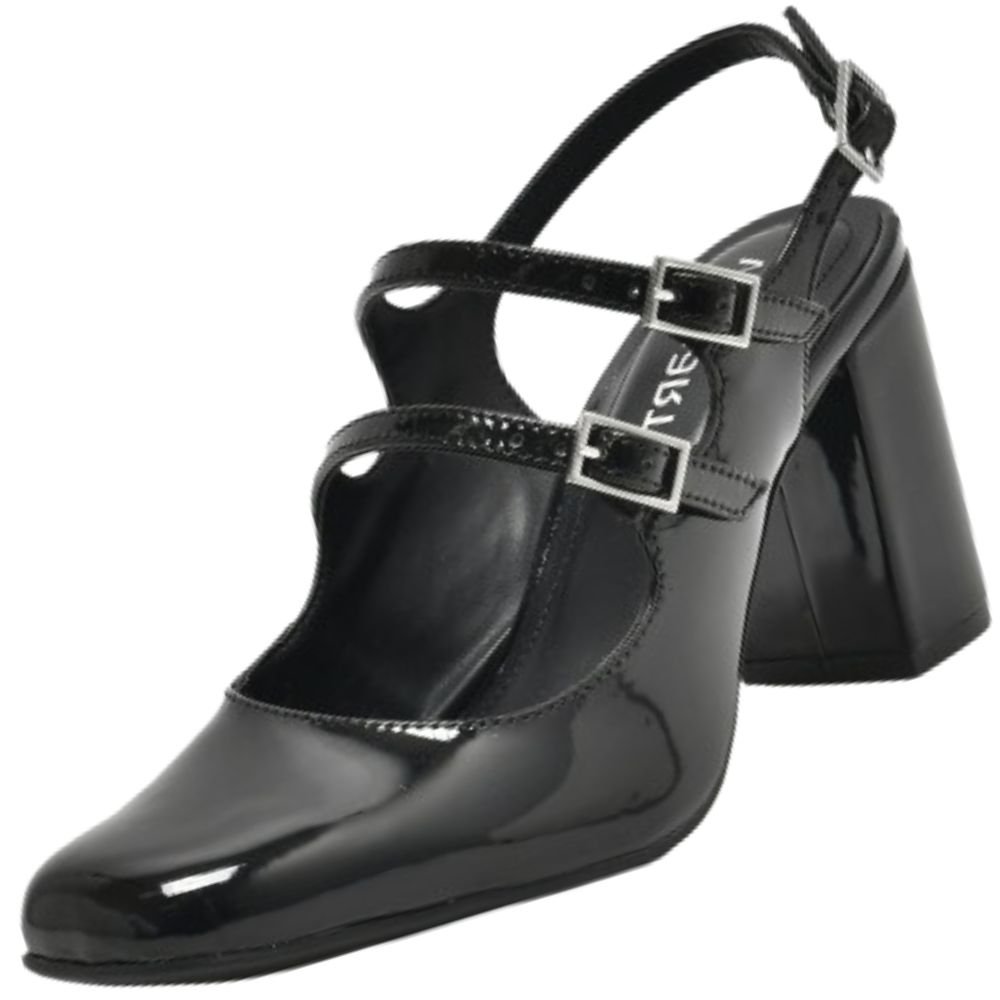 Sapato Via Marte 062-005 Feminino Preto 2