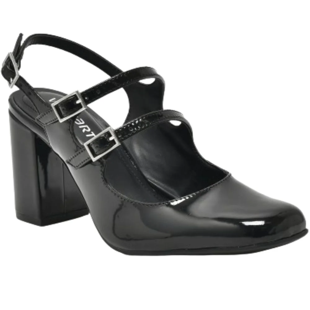 Sapato Via Marte 062-005 Feminino Preto 3