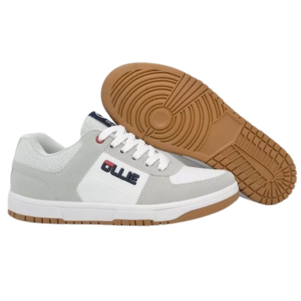 Tenis Street Ollie Juvenil Vega Meninos Branco 4