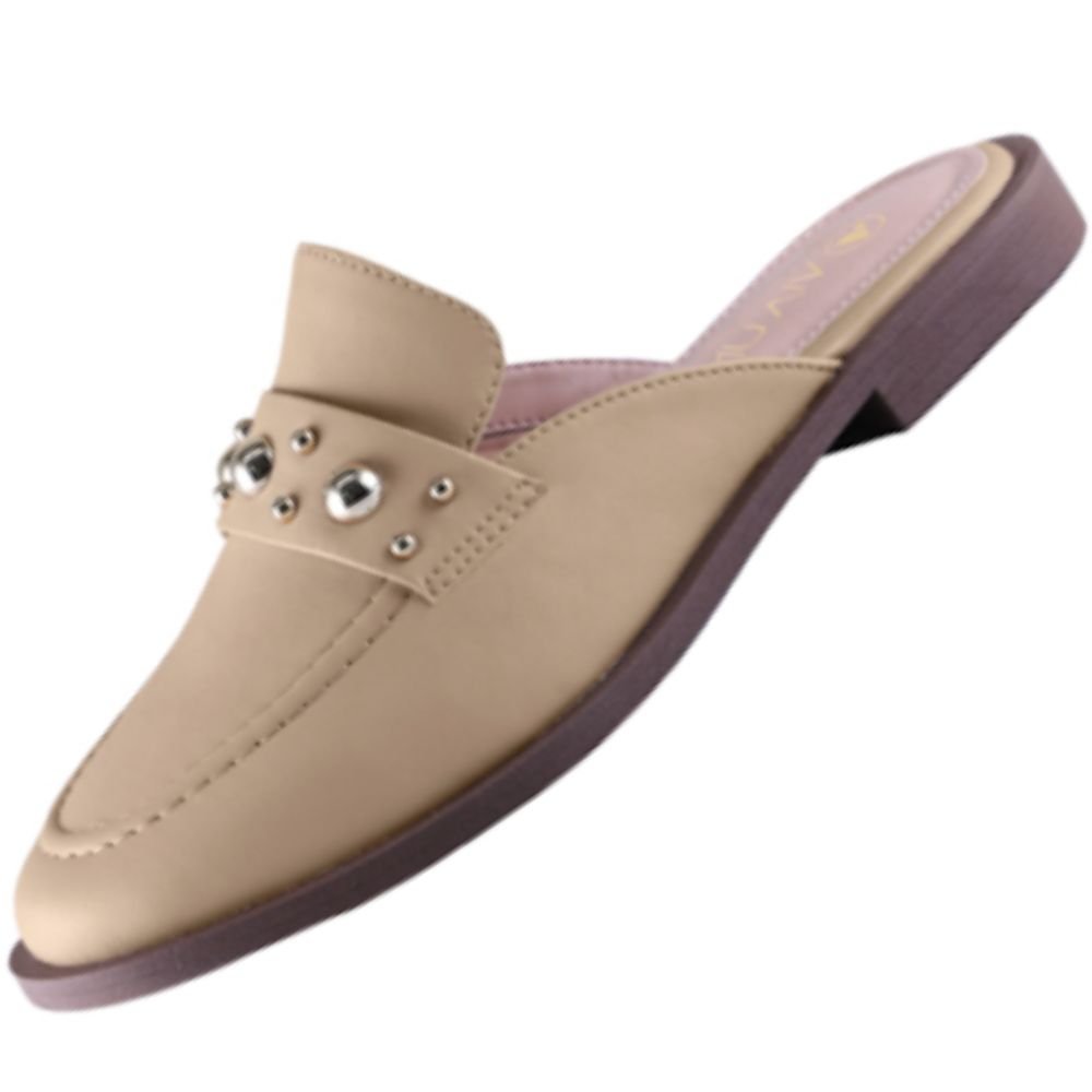 Mule Via Uno 826004stavv Feminino Bege 2