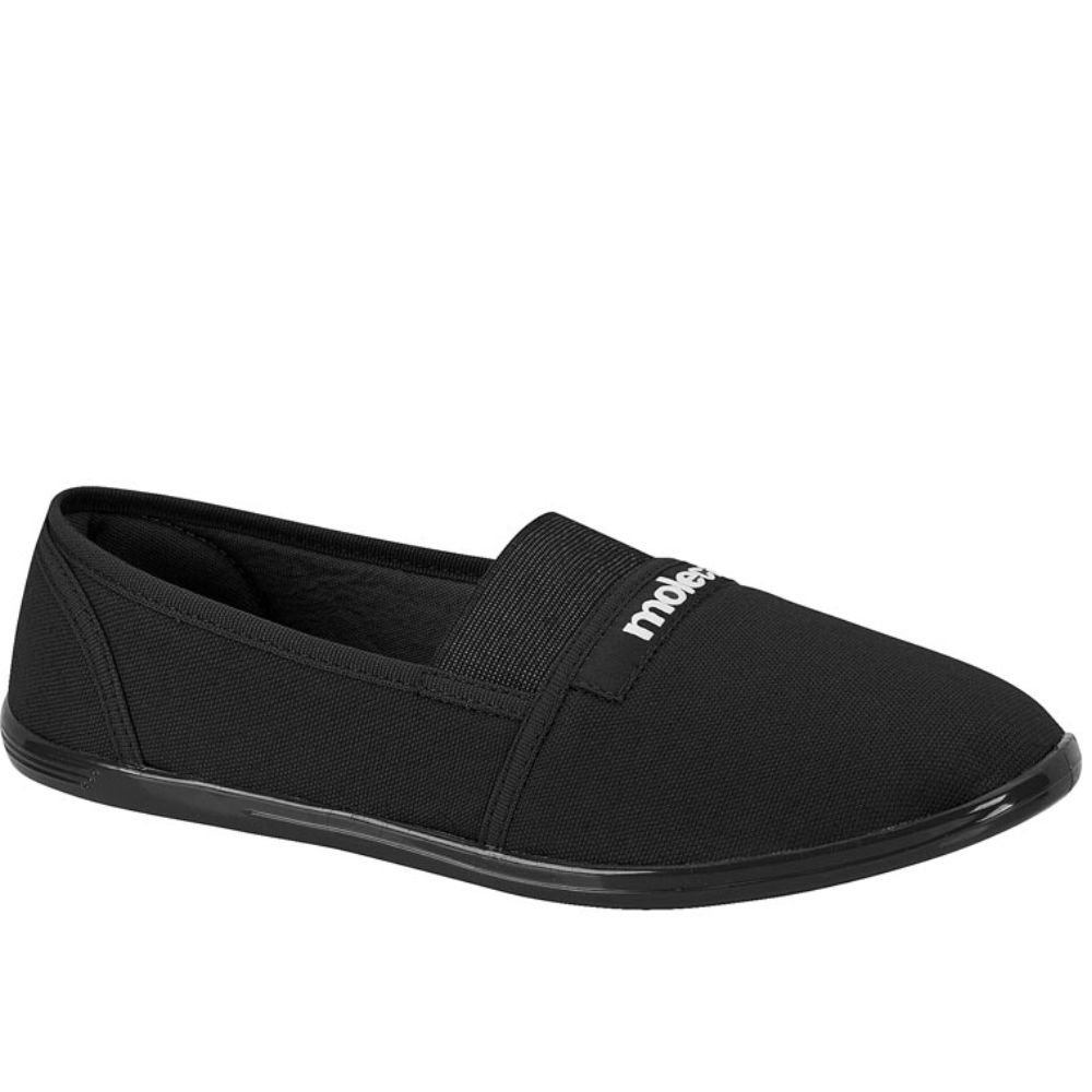 Sapatilha Moleca 520.59 Feminina Preto 3