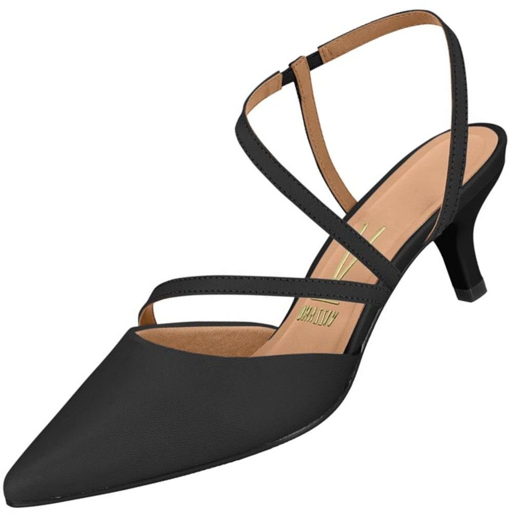 Sapato Vizzano 1122.884 Feminina Preto 2