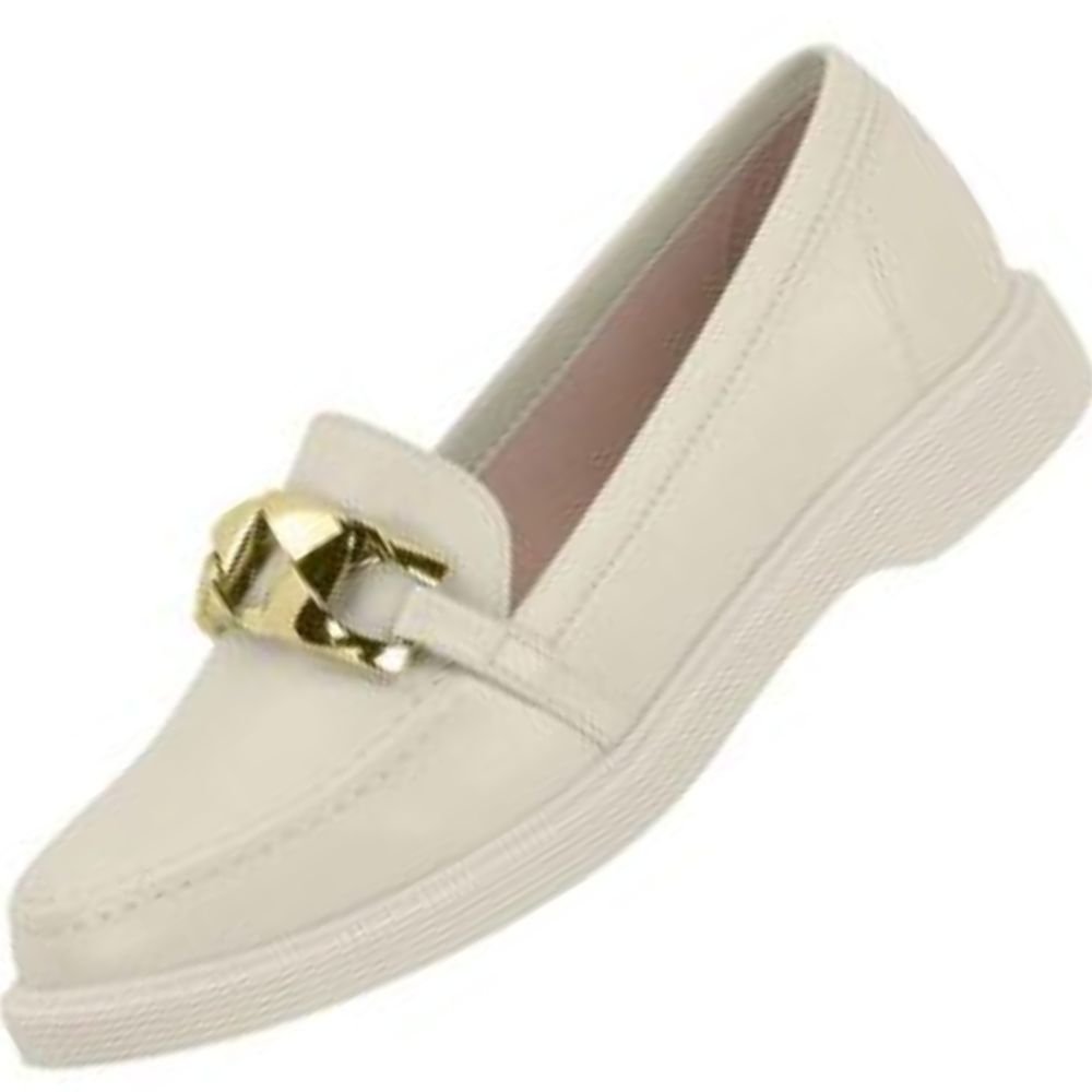 Sapato Moleca 5666.110 Feminino Branco 2