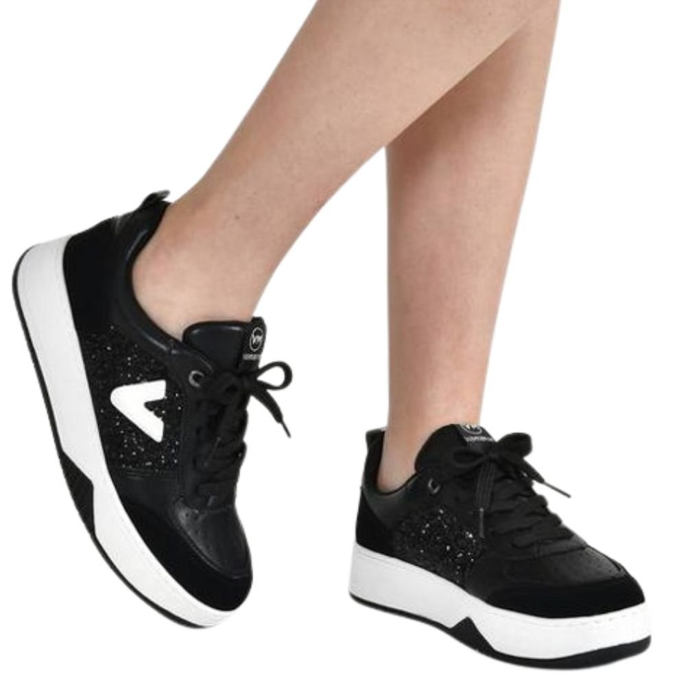 Tênis Via Marte 053-008 Feminino Preto 4