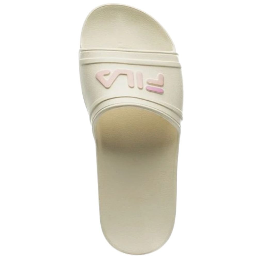 Chinelo Fila Sleek Slide Feminino Bege 4