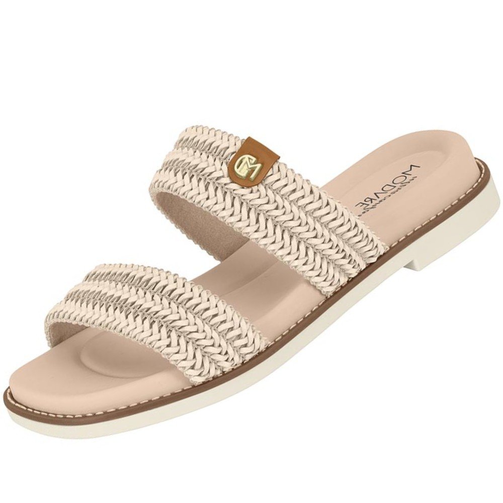 Chinelo Modare 7205.103 Feminino Creme 2