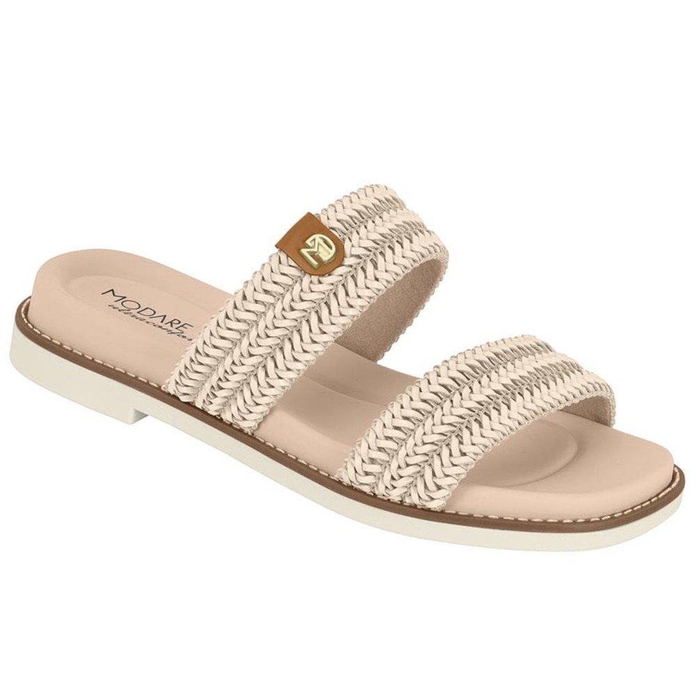 Chinelo Modare 7205.103 Feminino Creme 3