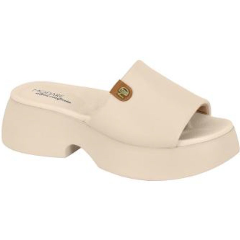 Tamanco Modare 7210.100 Feminino Creme 3