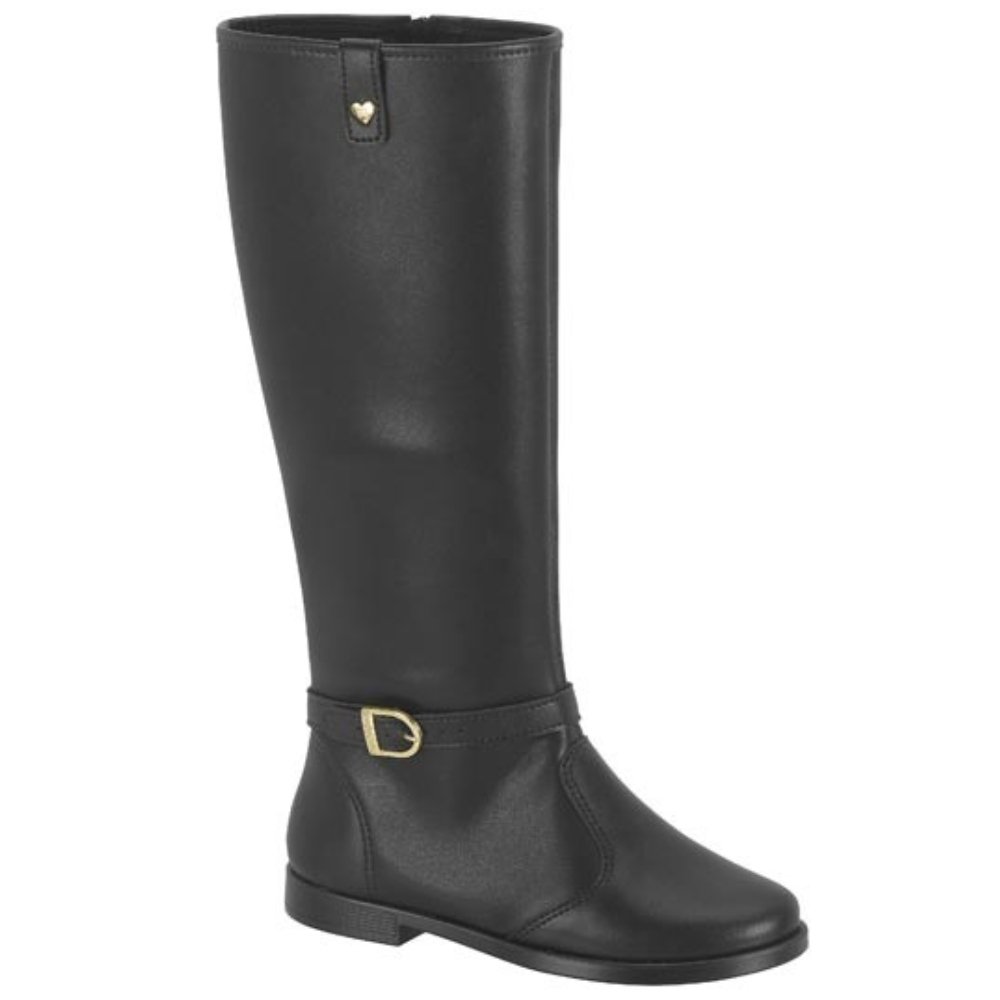 Bota Infantil Molekinha 2181.104 Meninas Preto 3