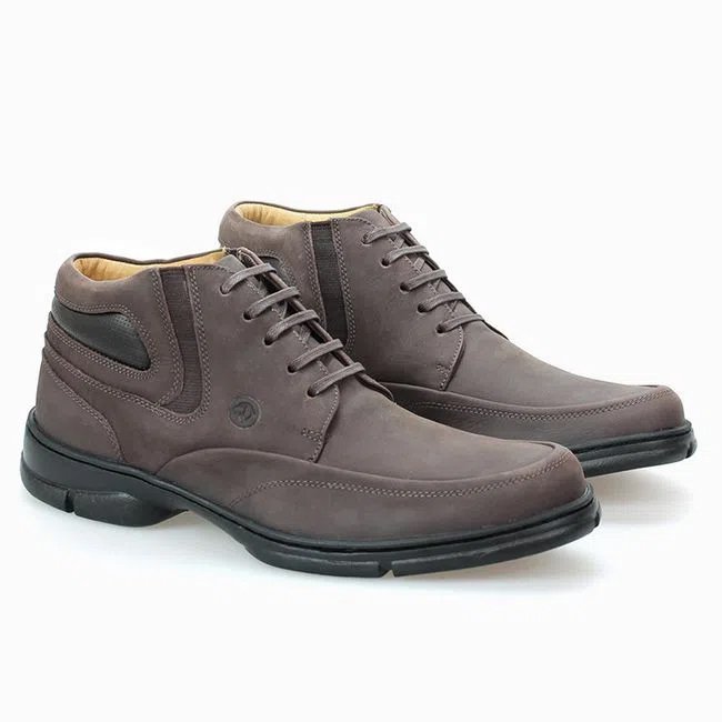 Bota Coturno Anatomic 7898 Masculino Marrom 3