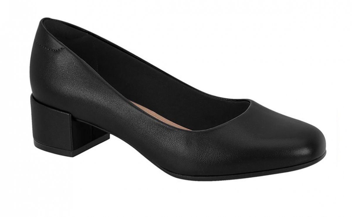Sapato Scarpin Beira Rio 4301100 Feminino Preto 1