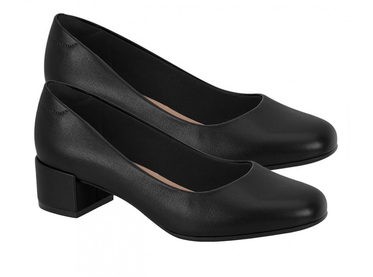 Sapato Scarpin Beira Rio 4301100 Feminino Preto 3