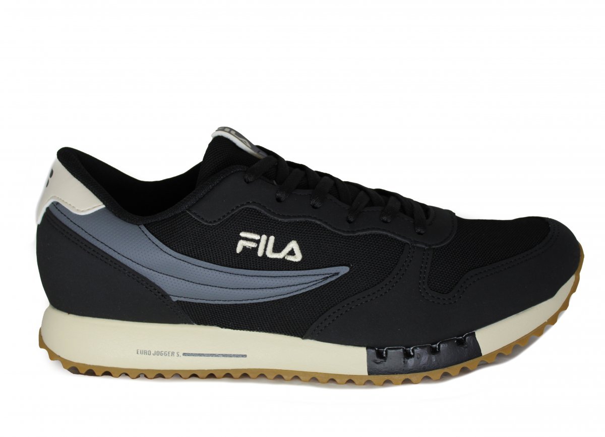 Fila Tênis Euro Jogger Sport Masculino Preto 1