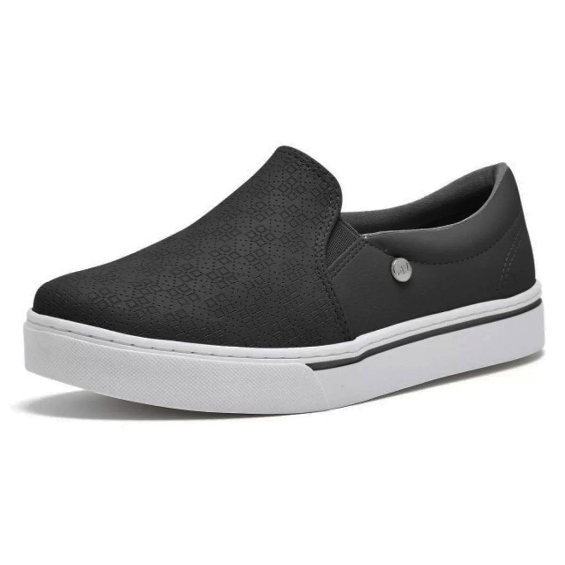 Tênis Slip On Via Marte 229801 Feminino Preto 2