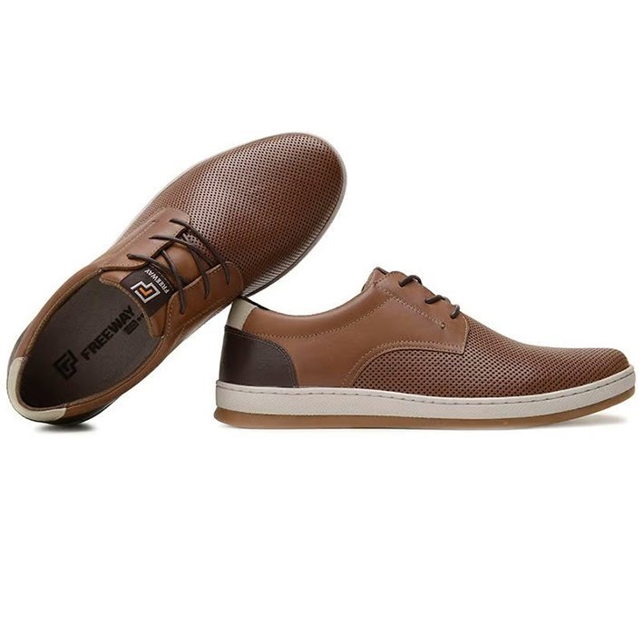 Sapatênis Freeway Alpha 3722 Masculino Marrom 3
