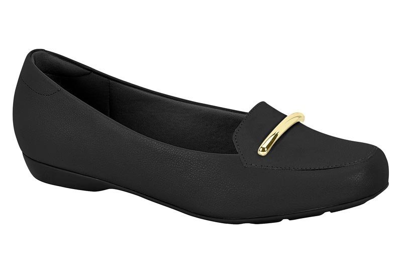 Sapatilha Mocassim Modare Ultraconforto 7016484 Feminino Preto 1