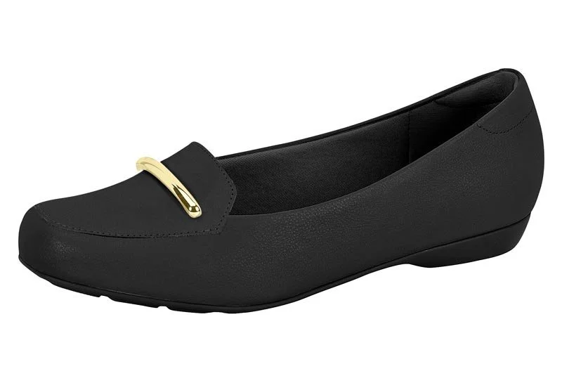 Sapatilha Mocassim Modare Ultraconforto 7016484 Feminino Preto 2