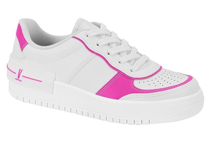 Tênis Casual Colorido Vizzano 1389202 Feminino Branco 1