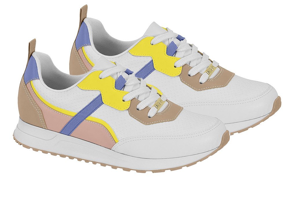 Vizzano Tênis Casual 1372205 Feminino Branco 2