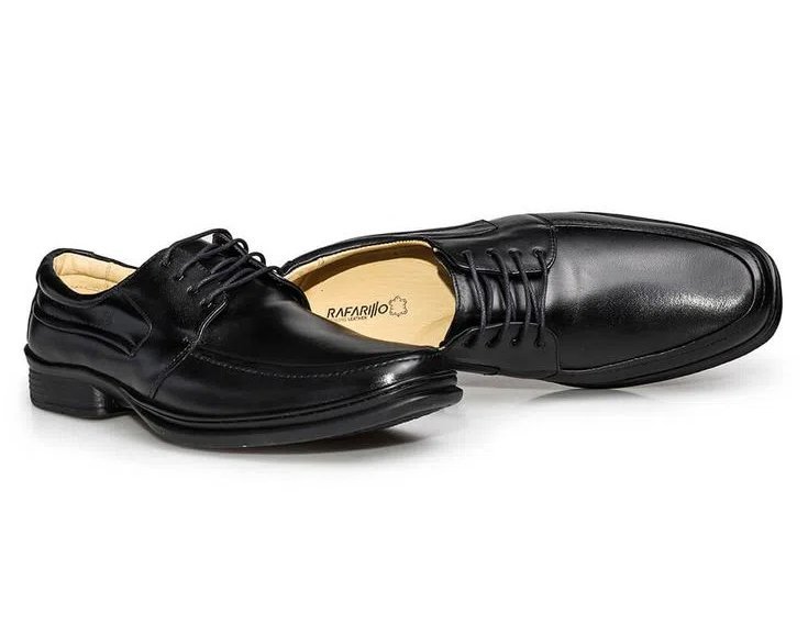 Rafarillo Sapato Soft Confort 9212 Masculino Preto 3