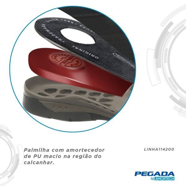 Pegada Sapatênis 116753 Masculino Preto 3