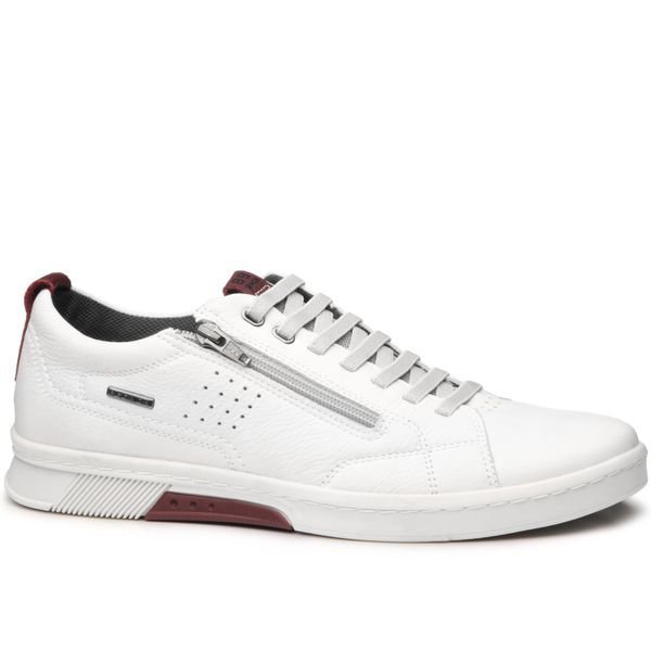 Sapatênis Pegada 118672 Masculino Branco 1