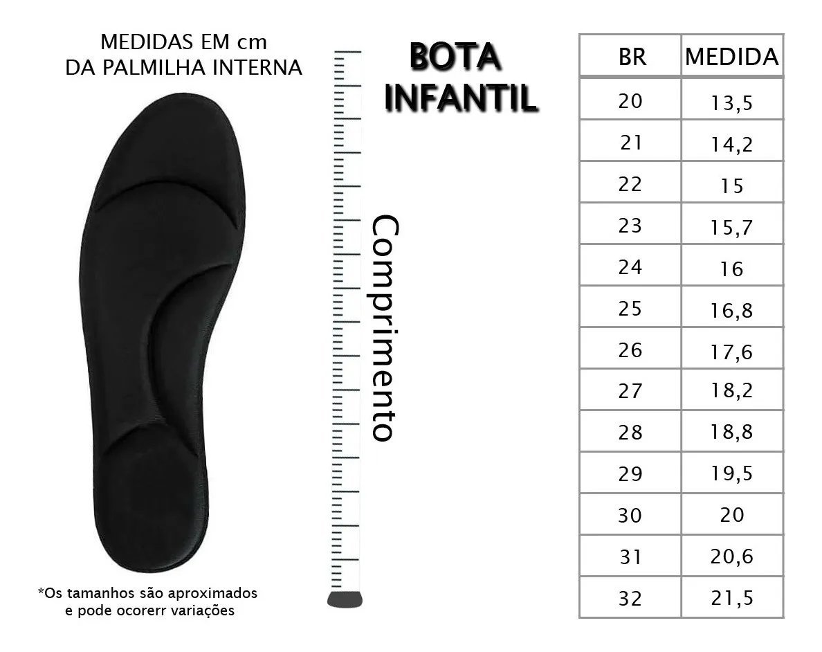 Bota Botina Kids Infantil Feminina F1000 Marrom 4