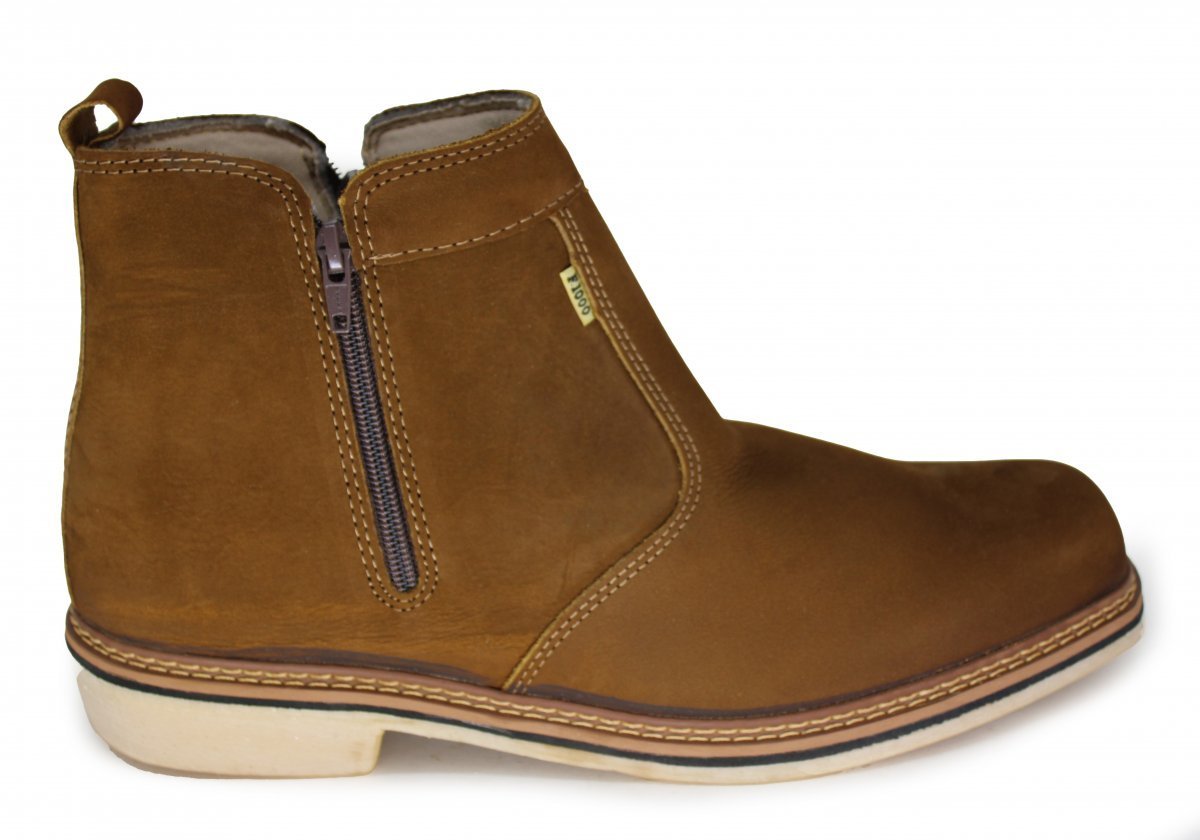 F1000 Botina 040 Masculina Marrom 2
