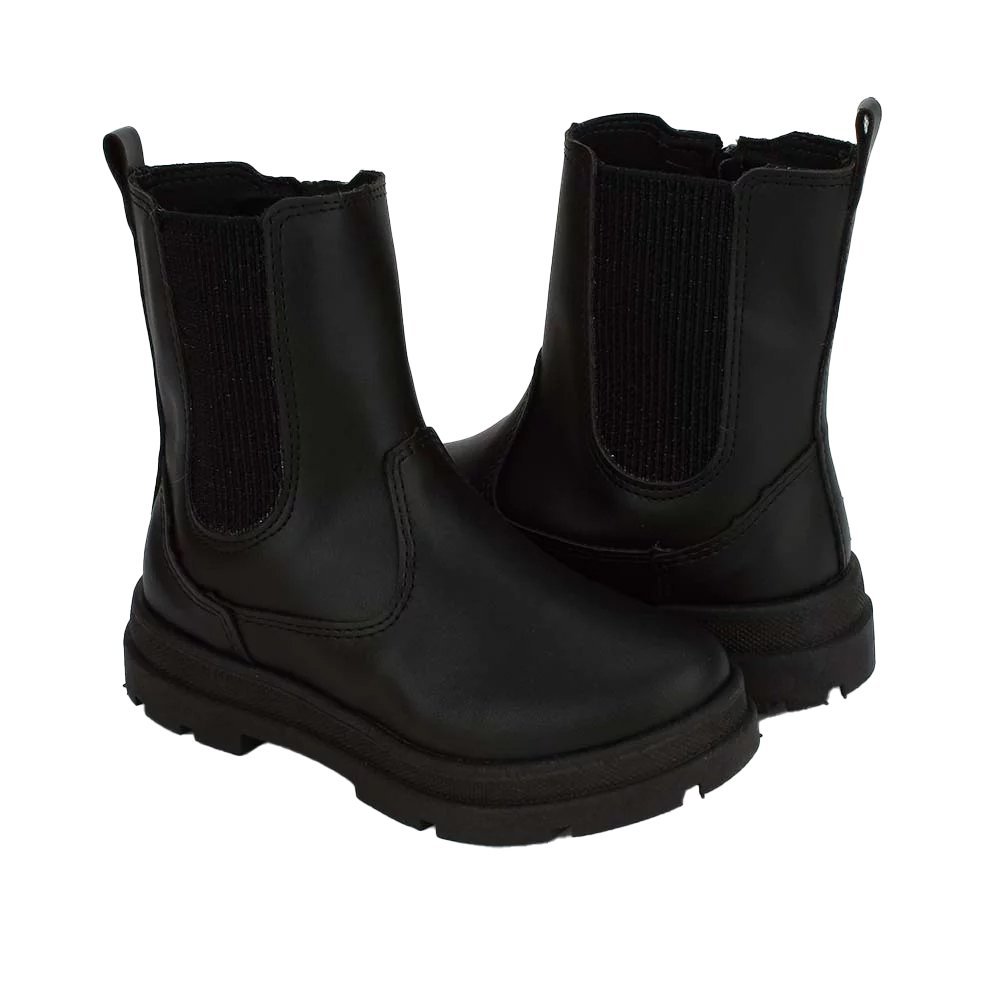 Bota Kidy Fanfik Style 3630001 Infantil Feminina Preto 3