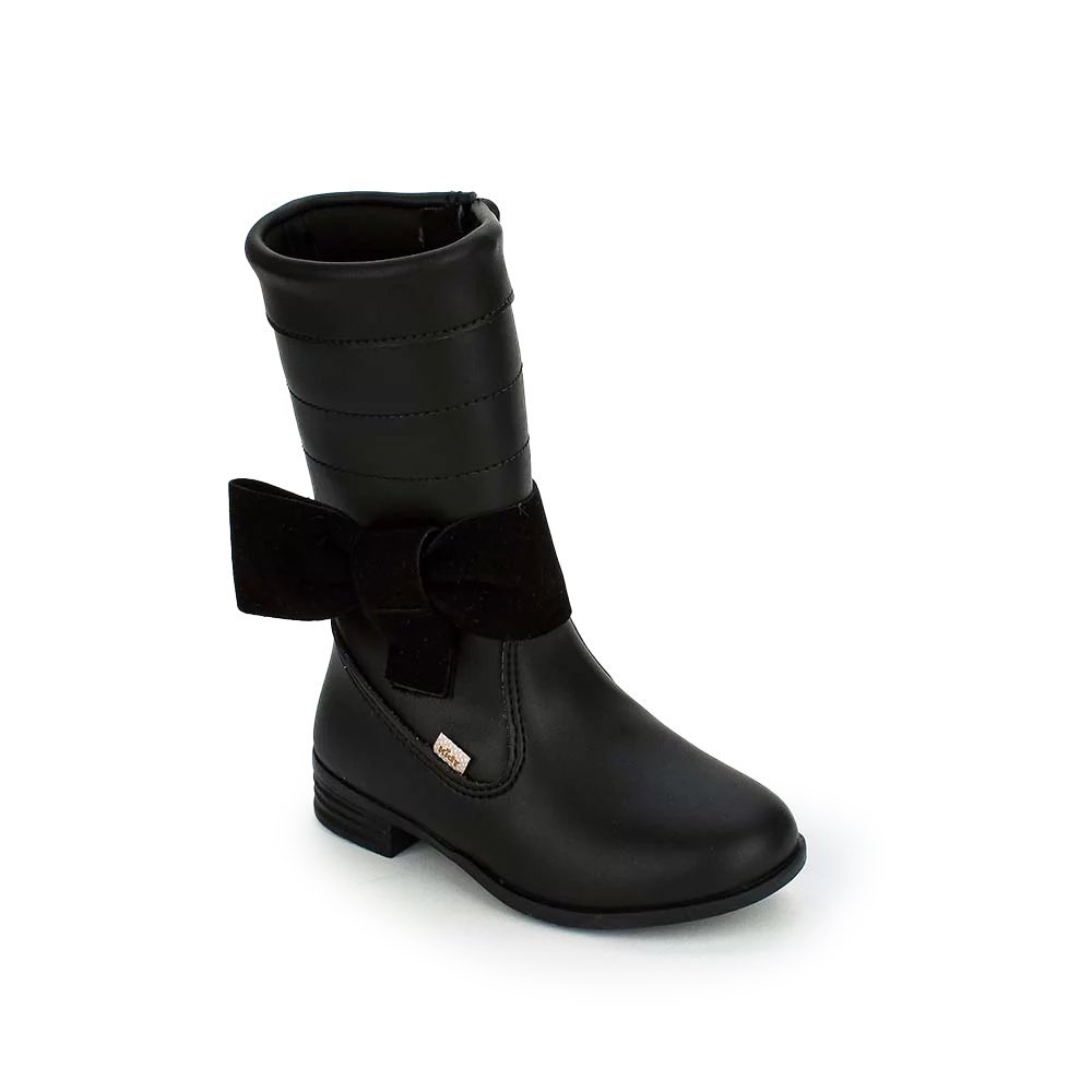 Bota Kidy Montaria Baby 0360037 Infantil Feminino Preto 2