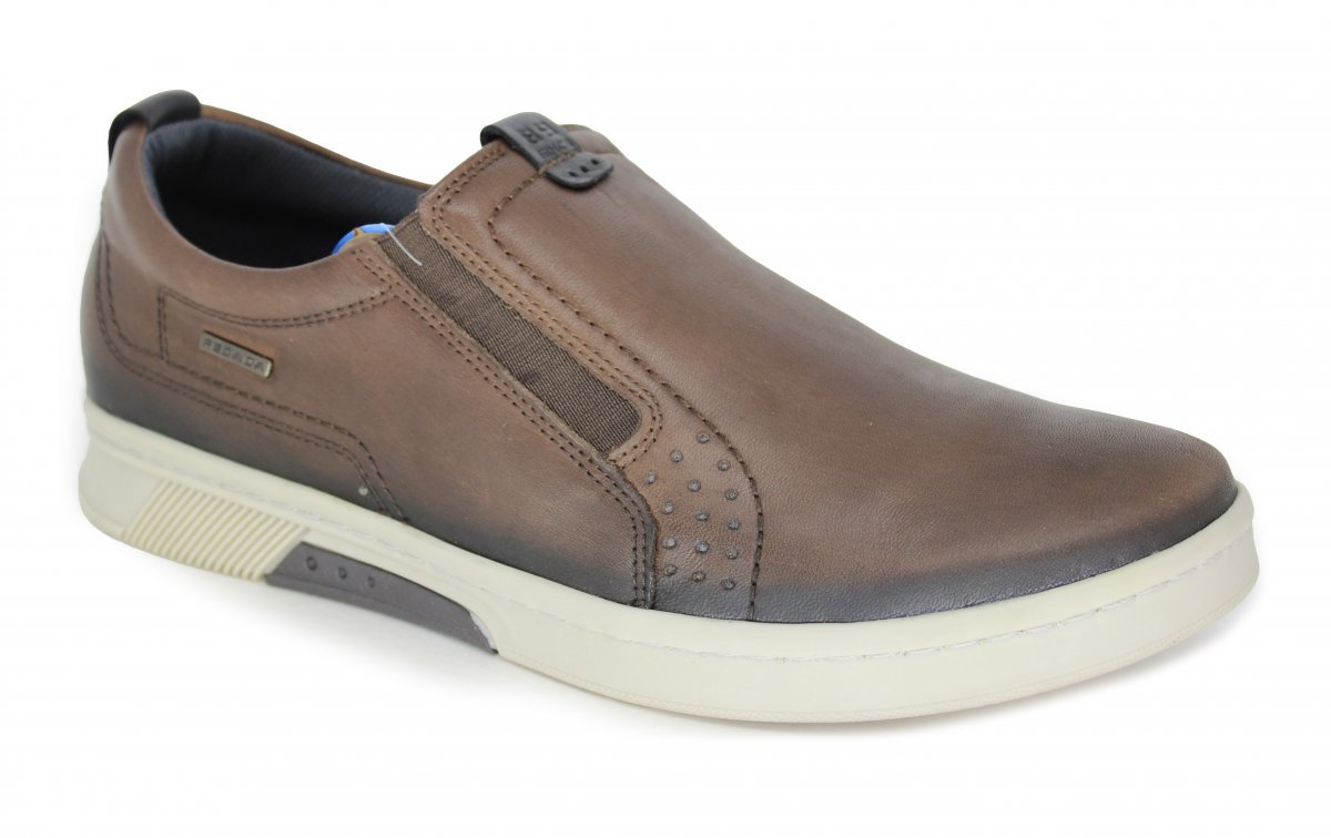 Sapatênis Pegada 118673 Masculino Marrom 1