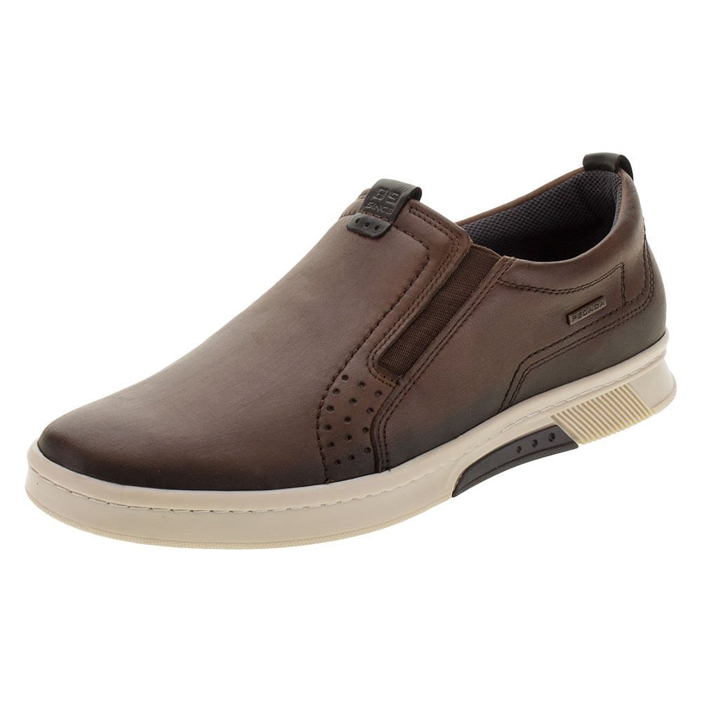 Sapatênis Pegada 118673 Masculino Marrom 2