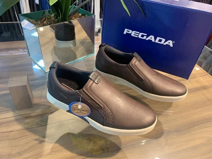 Sapatênis Pegada 118673 Masculino Marrom 5