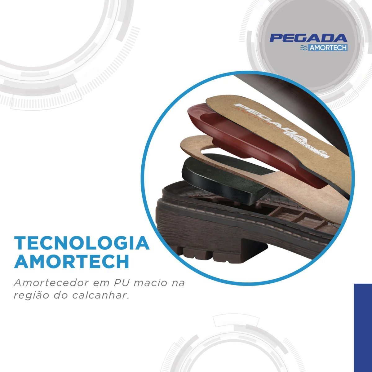 Bota Coturno Pegada 181705 Masculino Marrom 3
