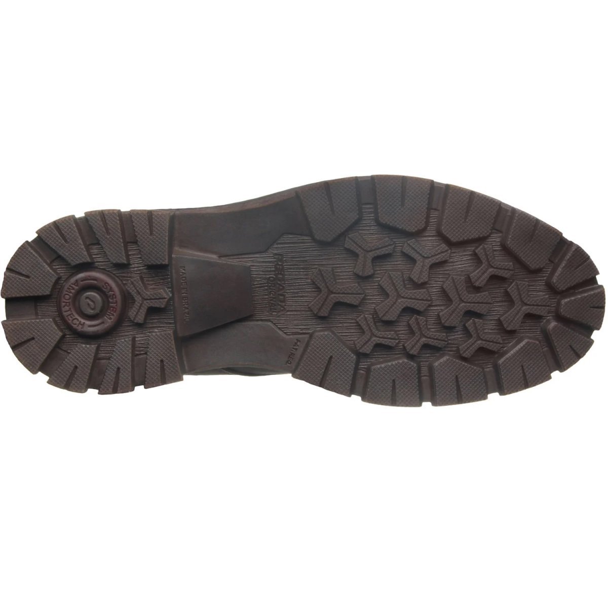 Bota Coturno Pegada 181705 Masculino Marrom 5