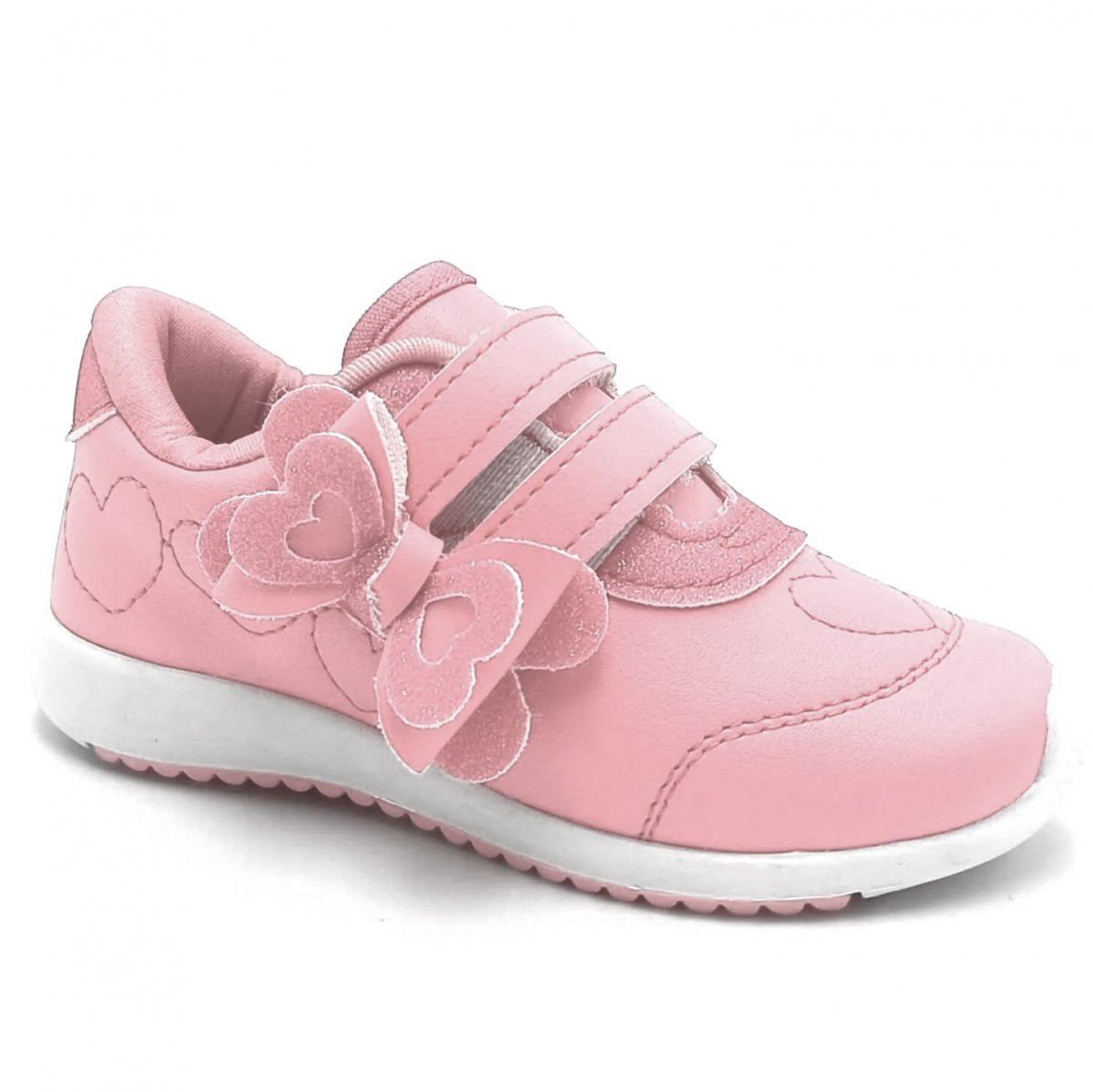 Tênis Bebê Kidy 0090896 Infantil Feminino Rosa 1