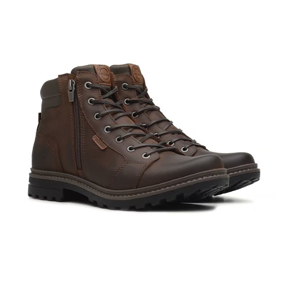 Bota Coturno Freeway Gor 1931 Masculino Marrom 3